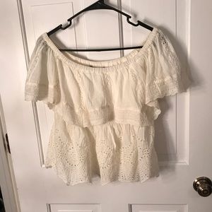 American Eagle off the shoulder shirt